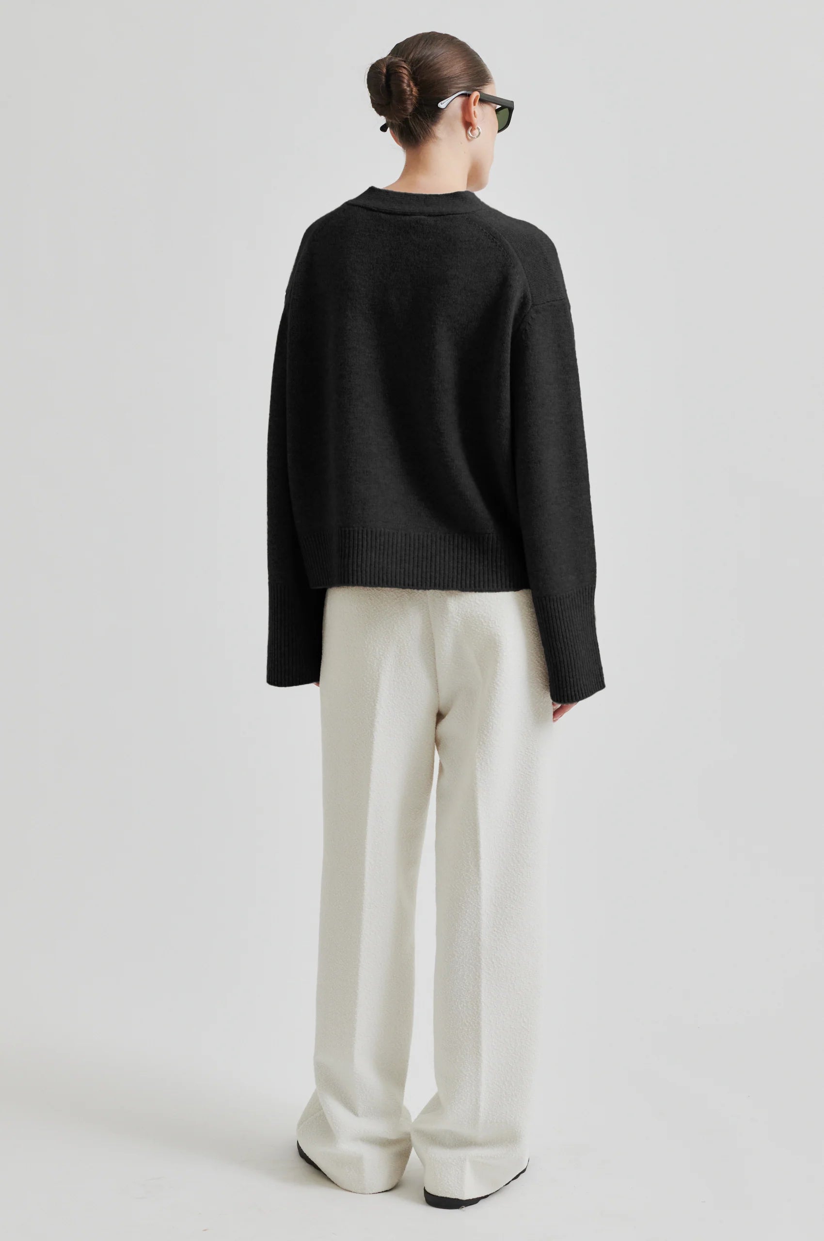 Alpha cardigan - sort