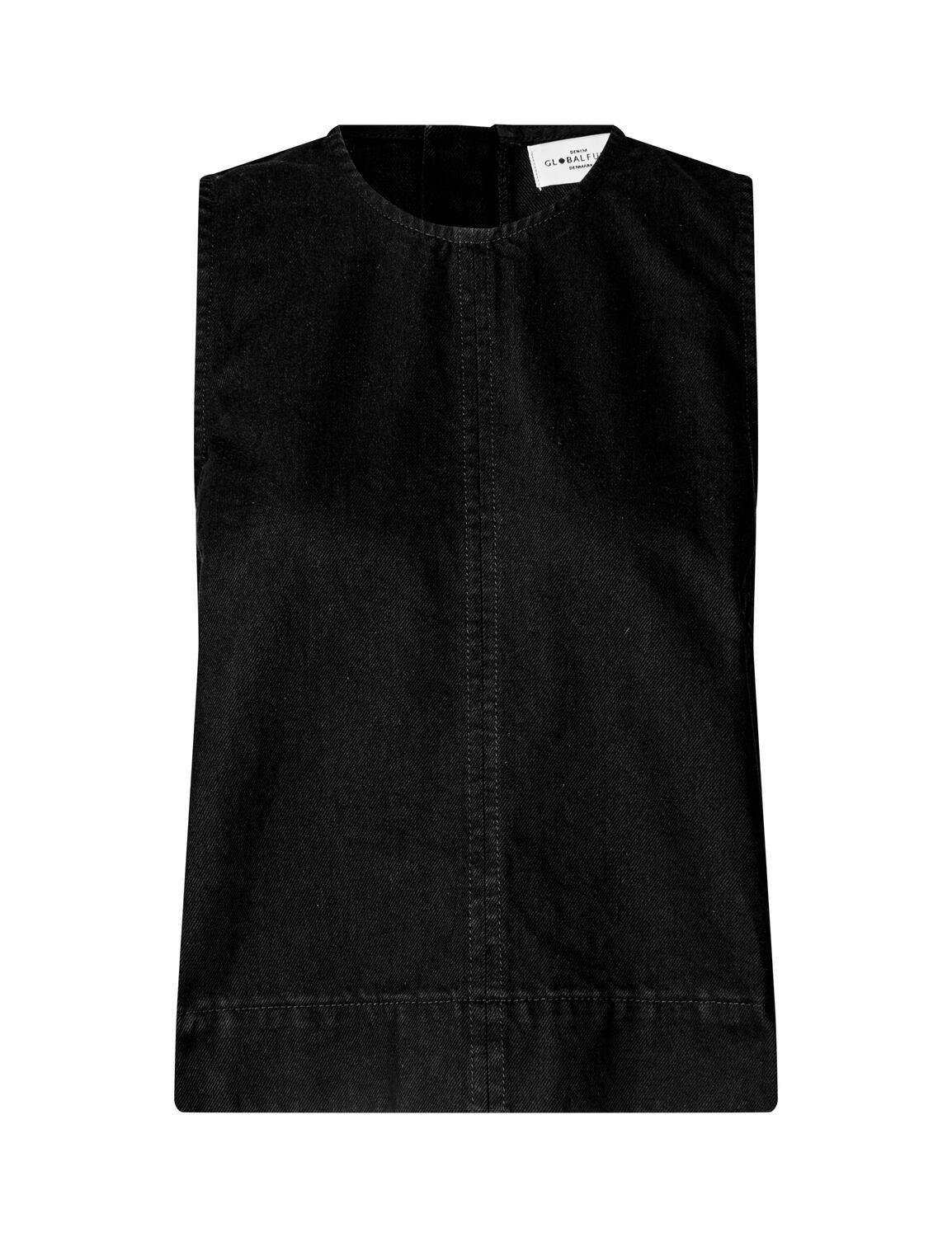 Rihne denimtop - sort