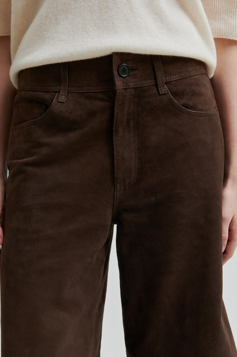 Noormie ruskind shorts - Chocolate Brown