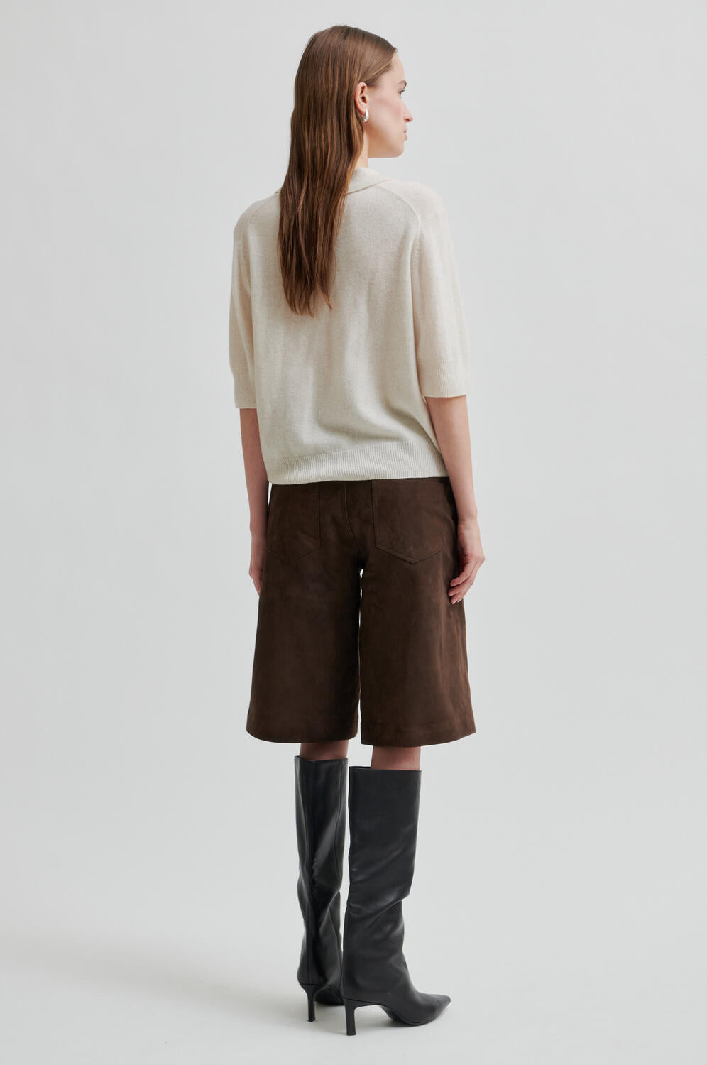 Noormie ruskind shorts - Chocolate Brown