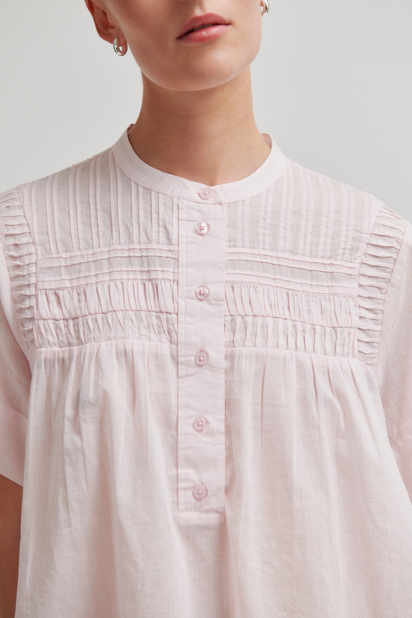 Maise bluse - Crystal Pink
