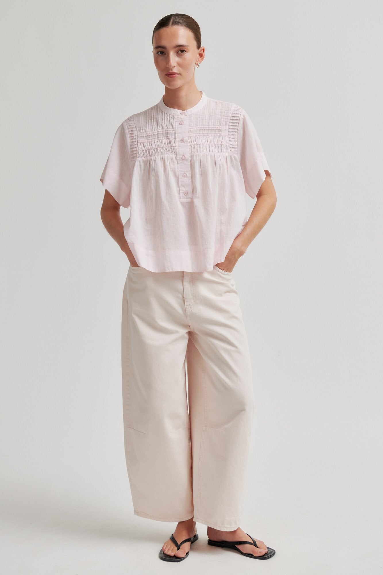 Maise bluse - Crystal Pink