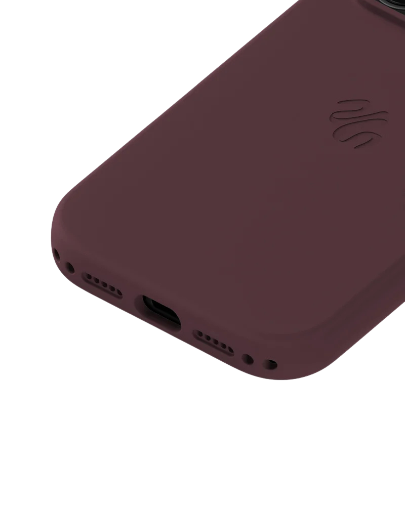 Silicone MagSafe Compatible cover - Bordeaux