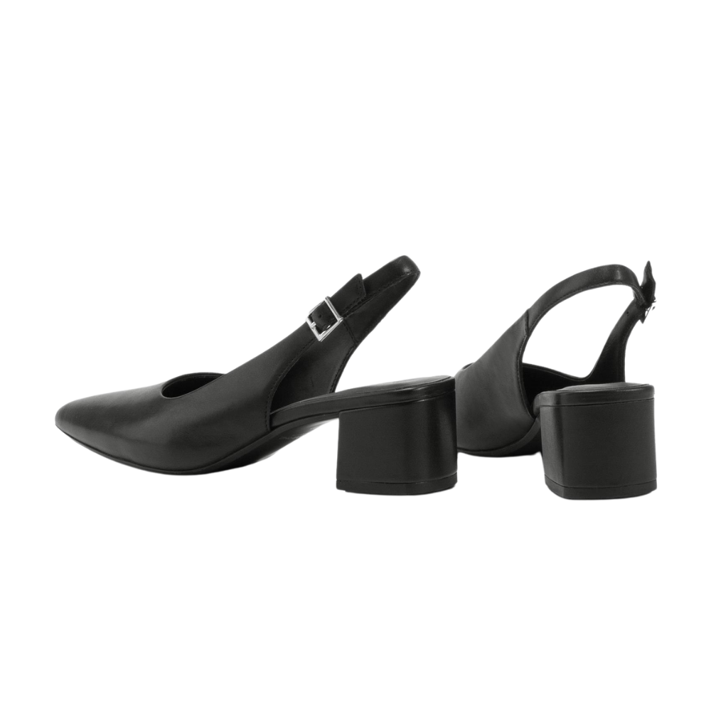 Marta Sling Back høje hæle - sort