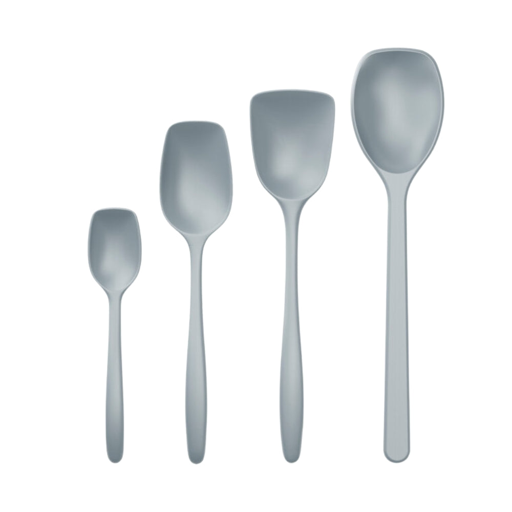 Grydeskesæt, Dusty Blue - 4 stk.