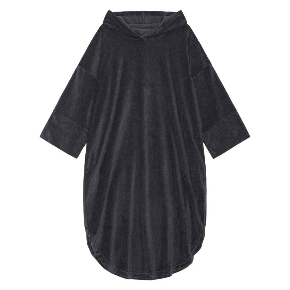 Cover Me Terry poncho - Dark Grey