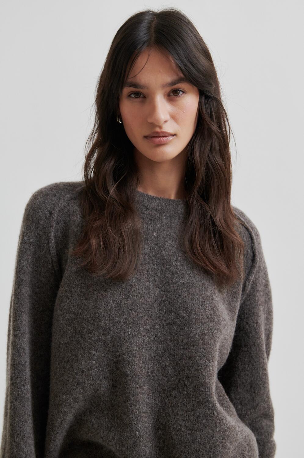 Banja Raglan O-Neck striktrøje - Delicioso