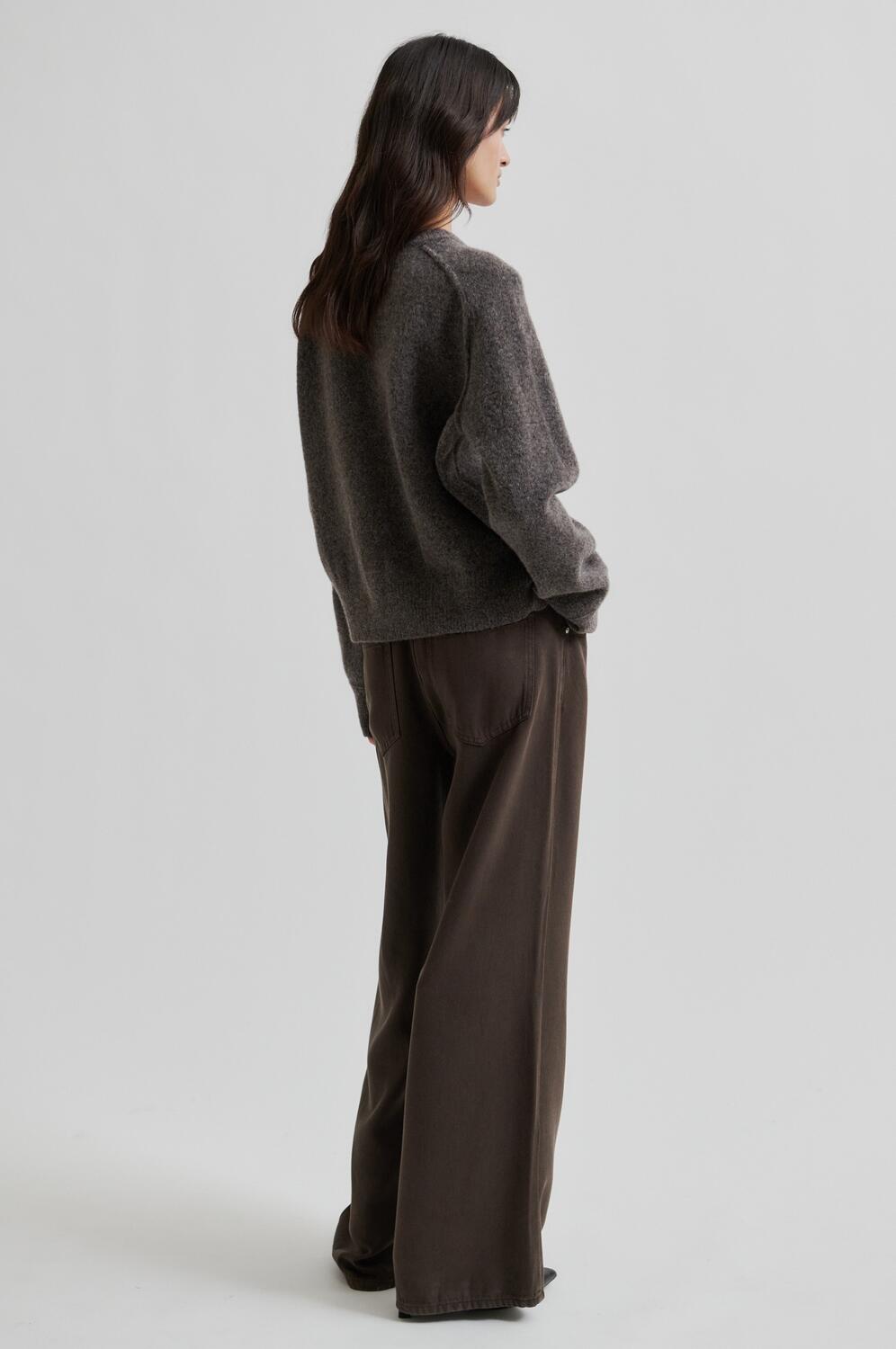 Banja Raglan O-Neck striktrøje - Delicioso