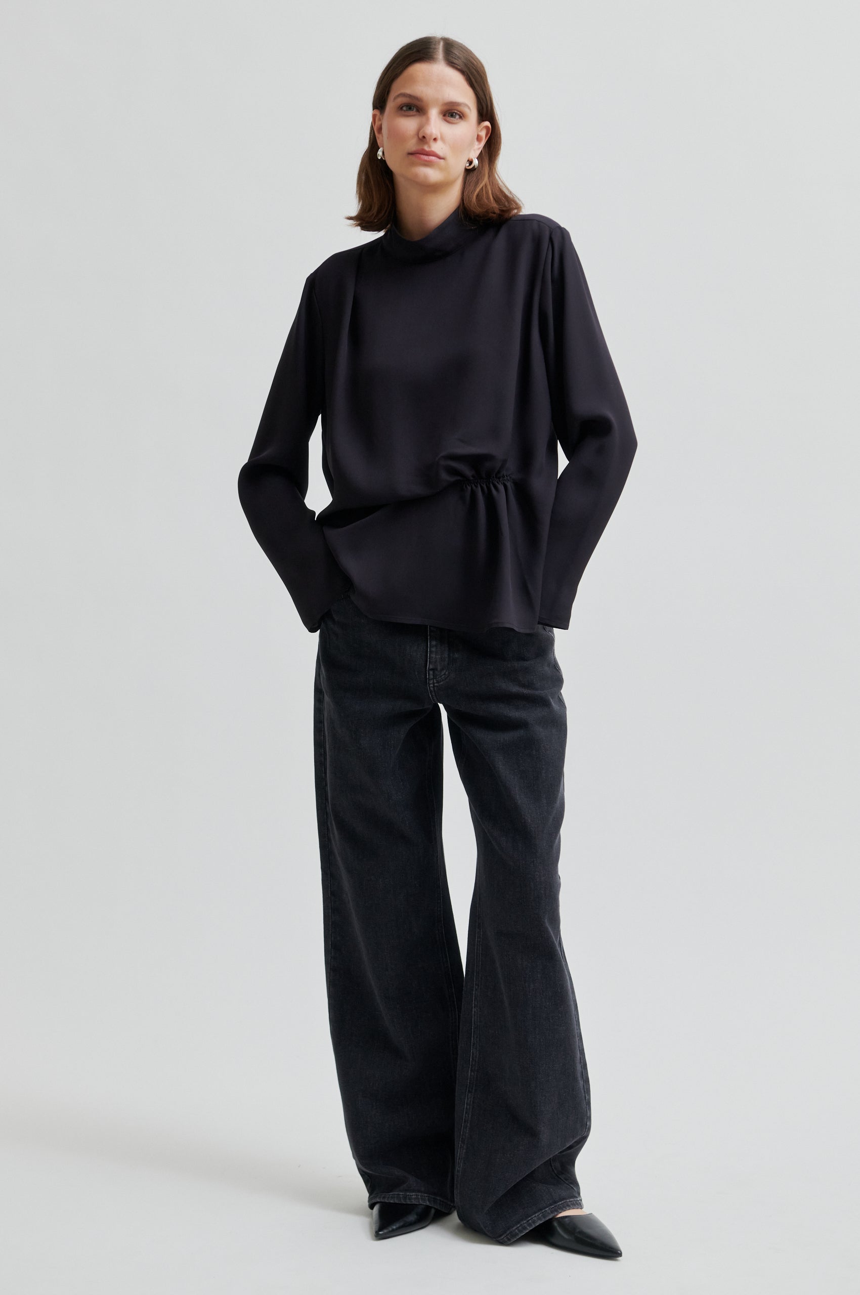 Glara bluse - sort