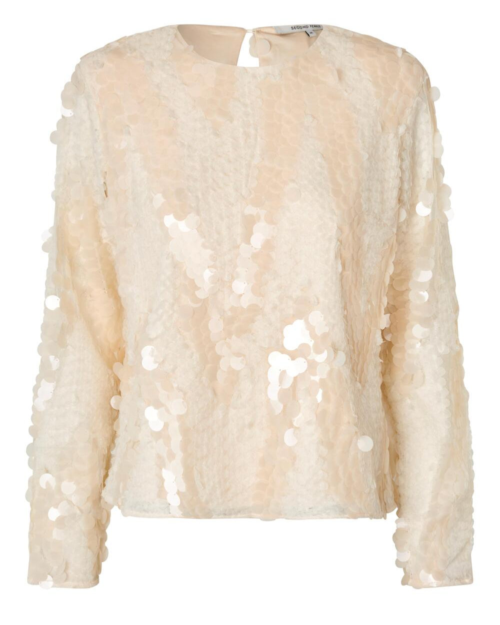 Glimmer bluse - Jet Stream