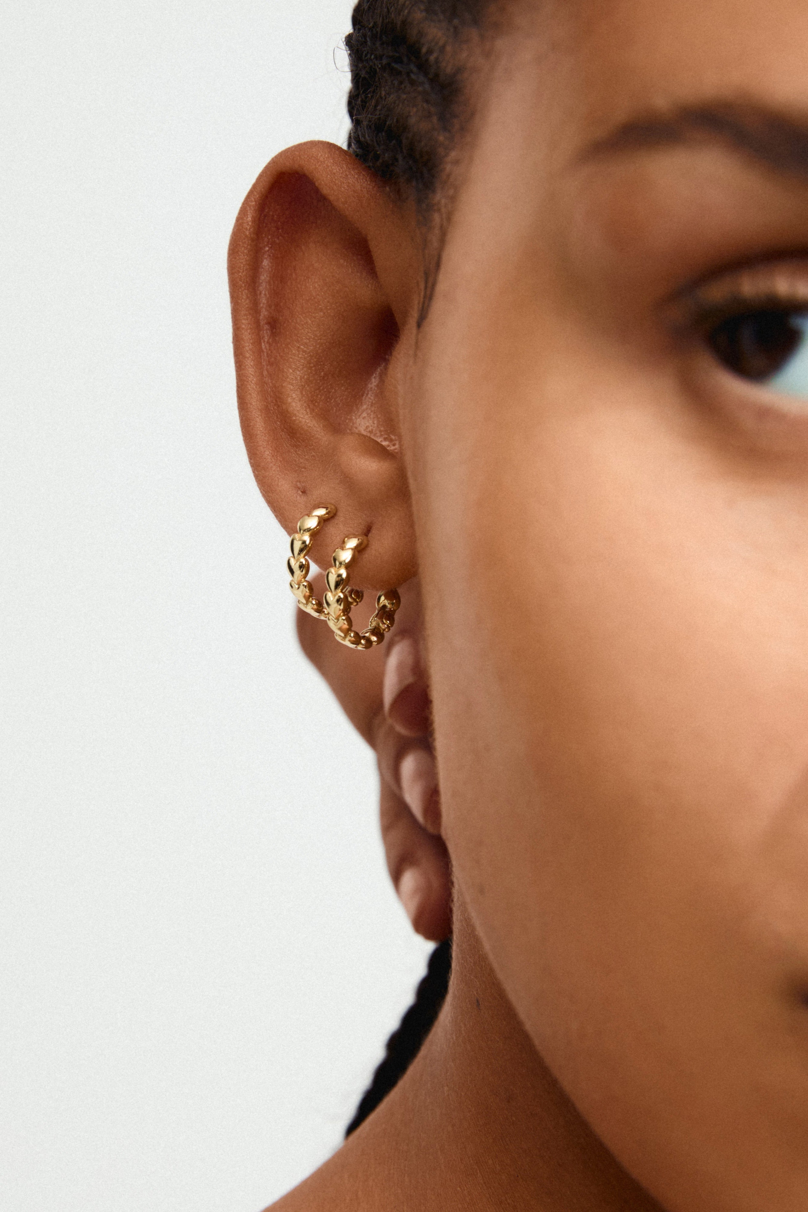 Maeve hoops - forgyldt