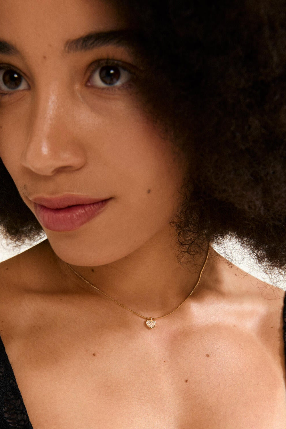 Emmett halskæde - forgyldt