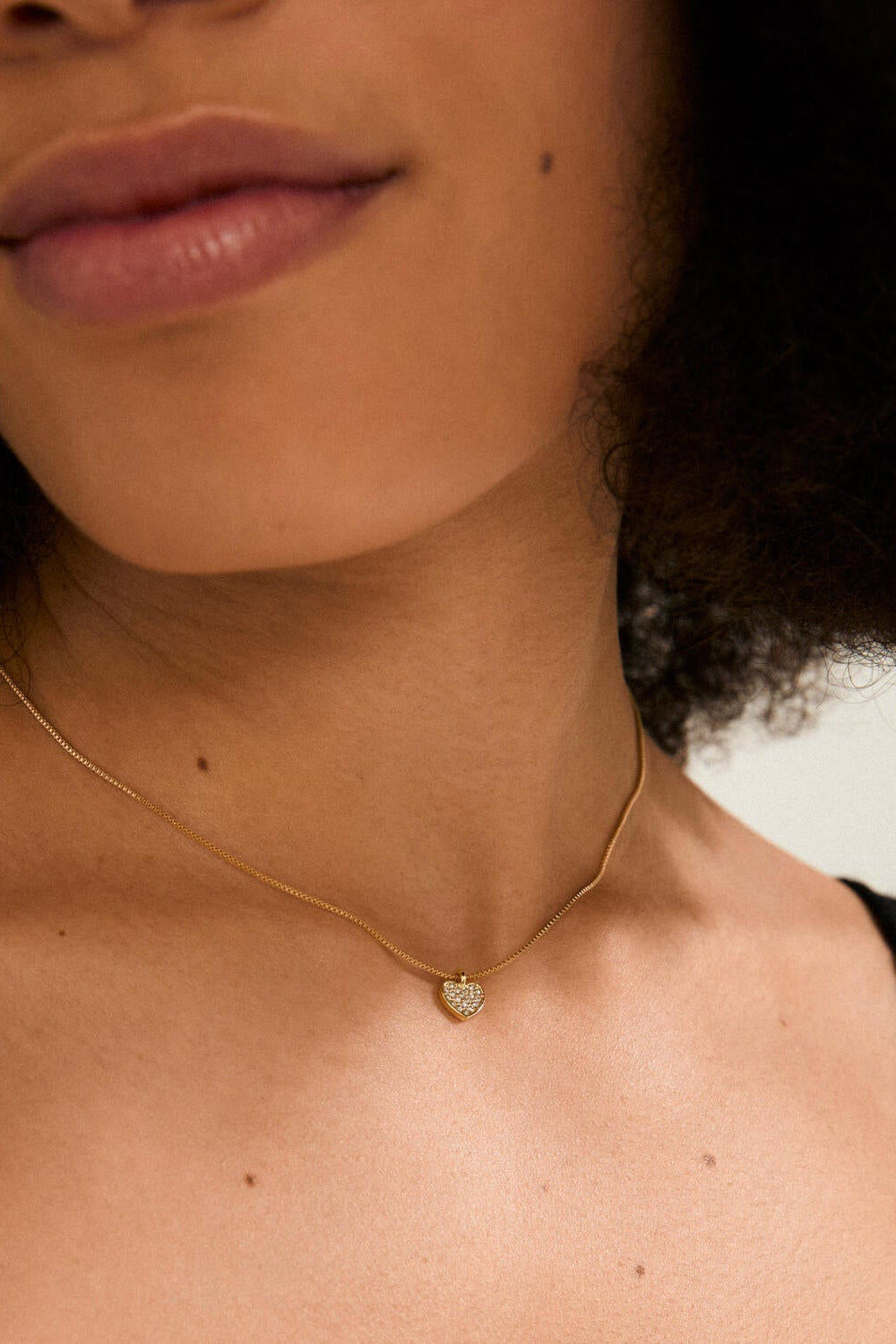 Emmett halskæde - forgyldt