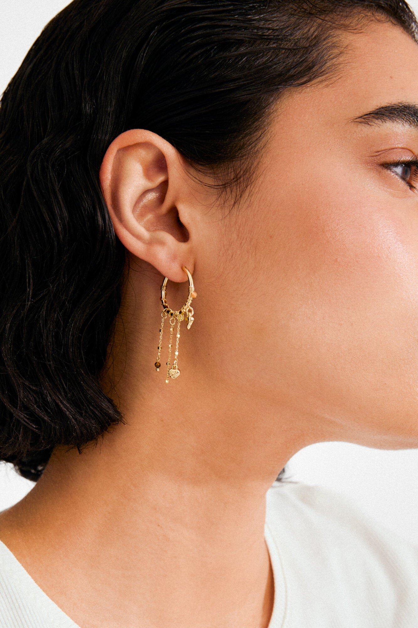 Mylan hoops - forgyldt