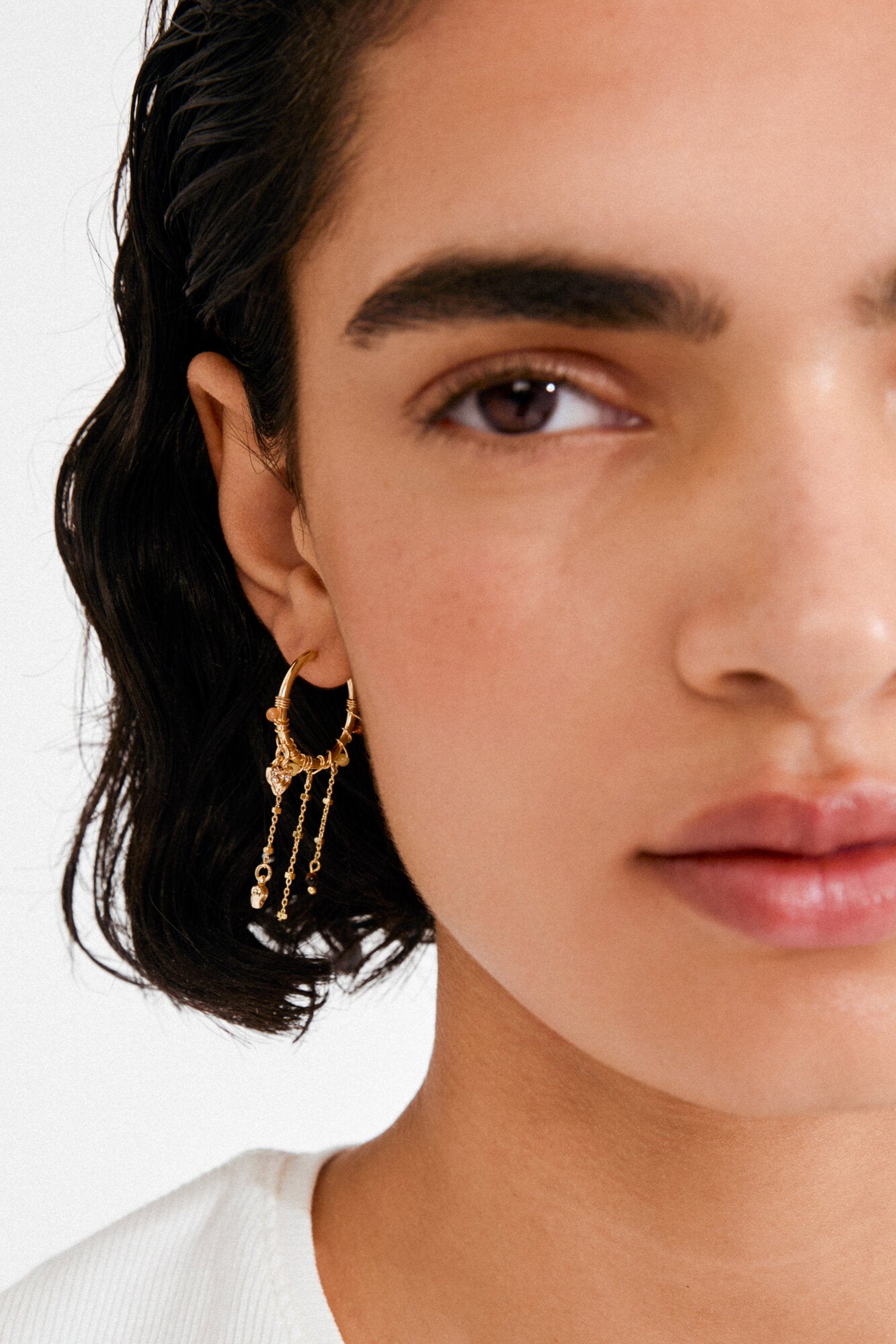 Mylan hoops - forgyldt