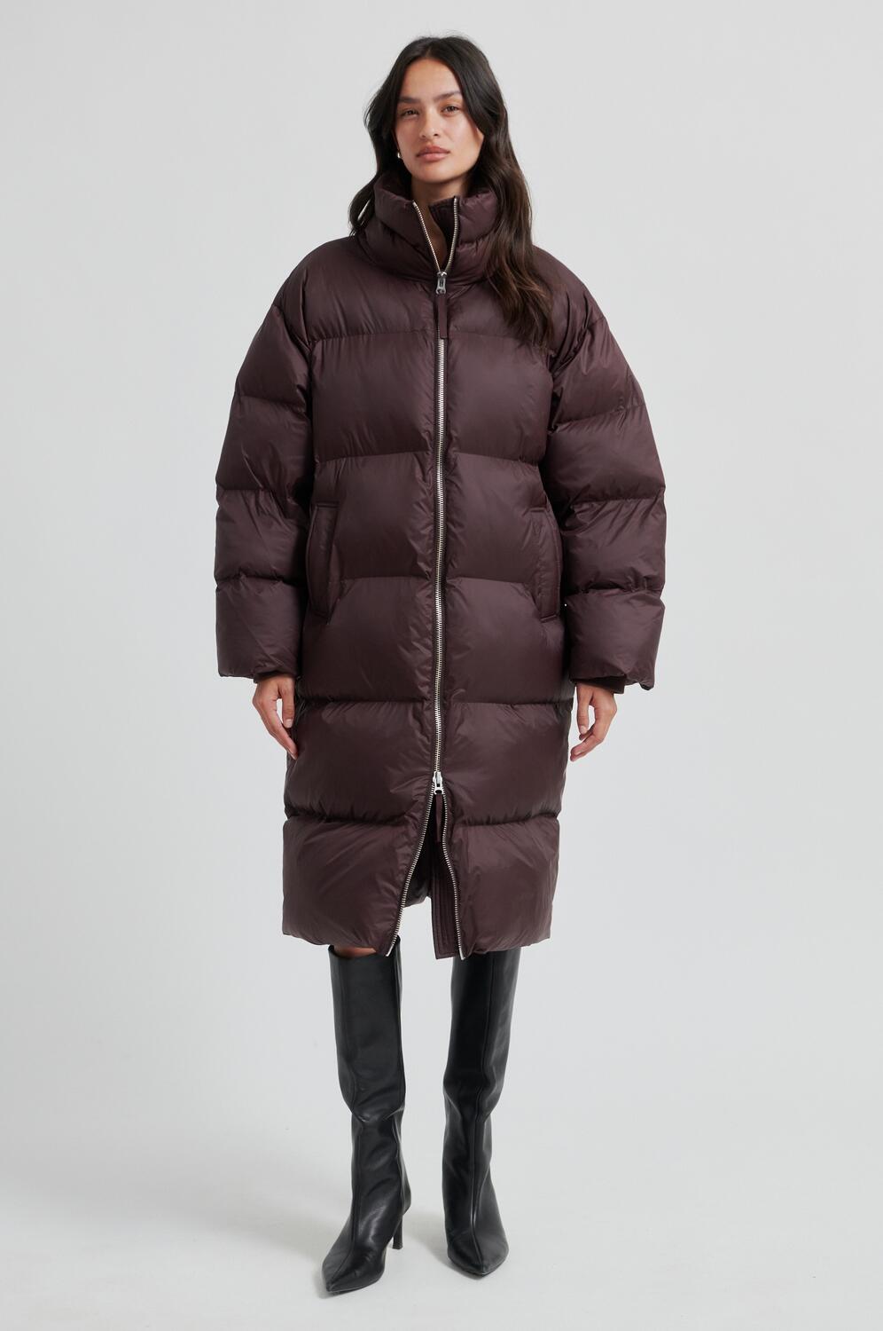 Riya lang dunfrakke - Chocolate Plum
