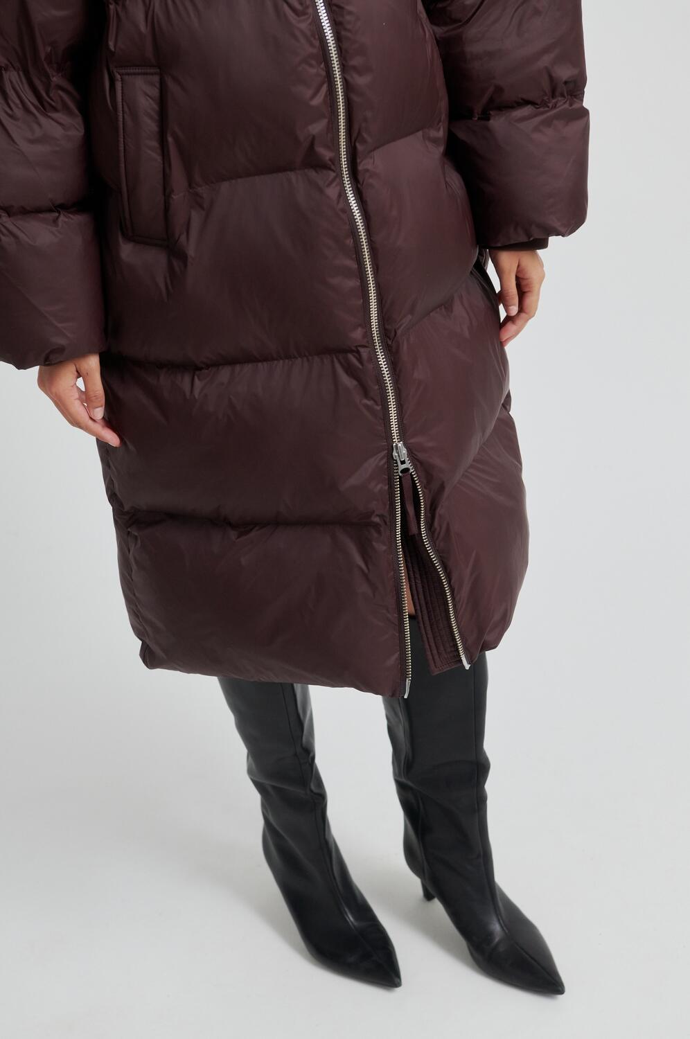 Riya lang dunfrakke - Chocolate Plum