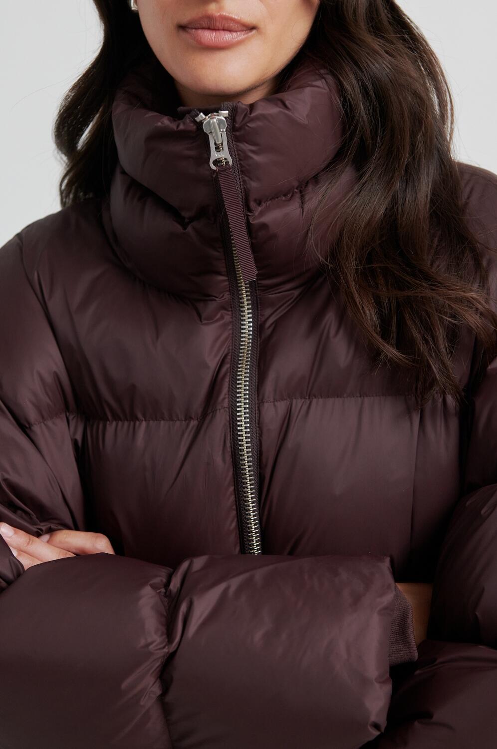 Riya lang dunfrakke - Chocolate Plum