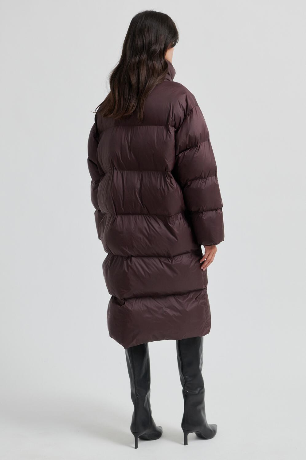 Riya lang dunfrakke - Chocolate Plum