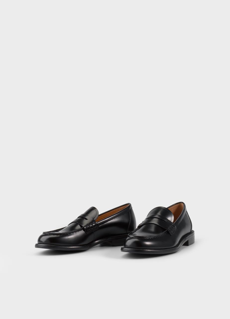 Linn Polished loafers - sort