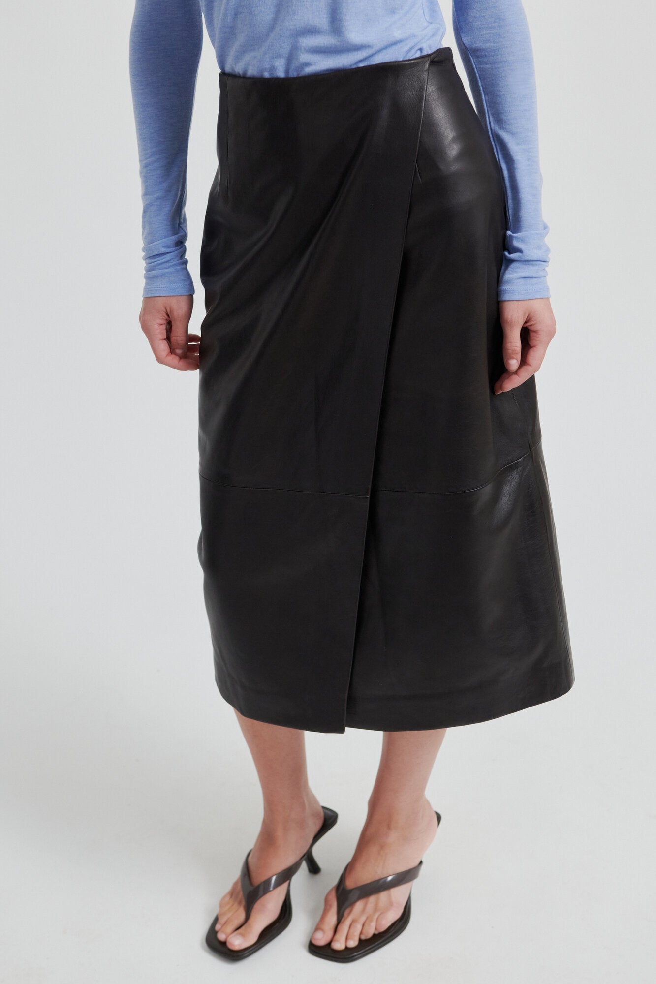 Novel lædernederdel - Chocolate Torte