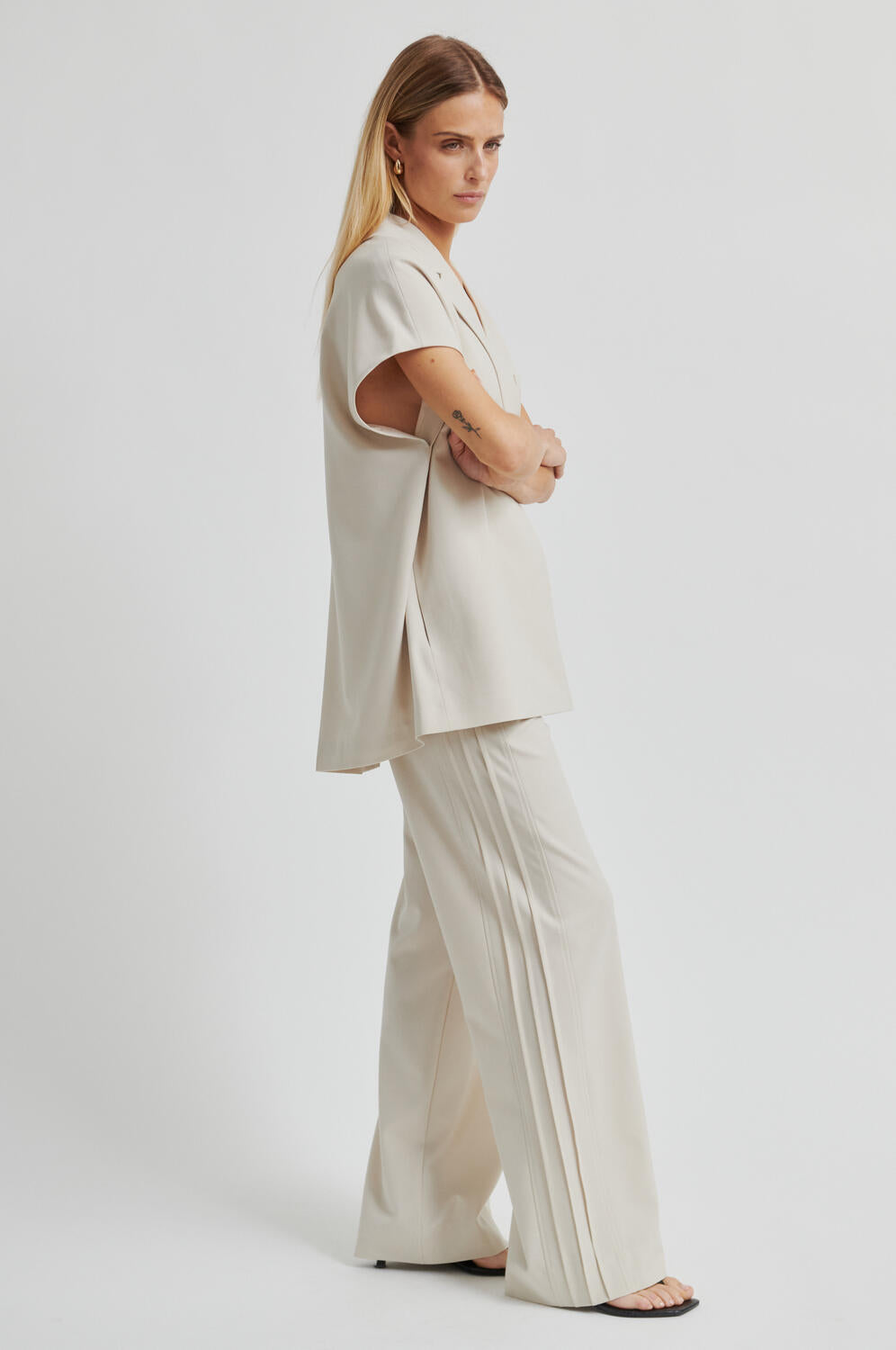 Blanca habitbukser - Soft Beige