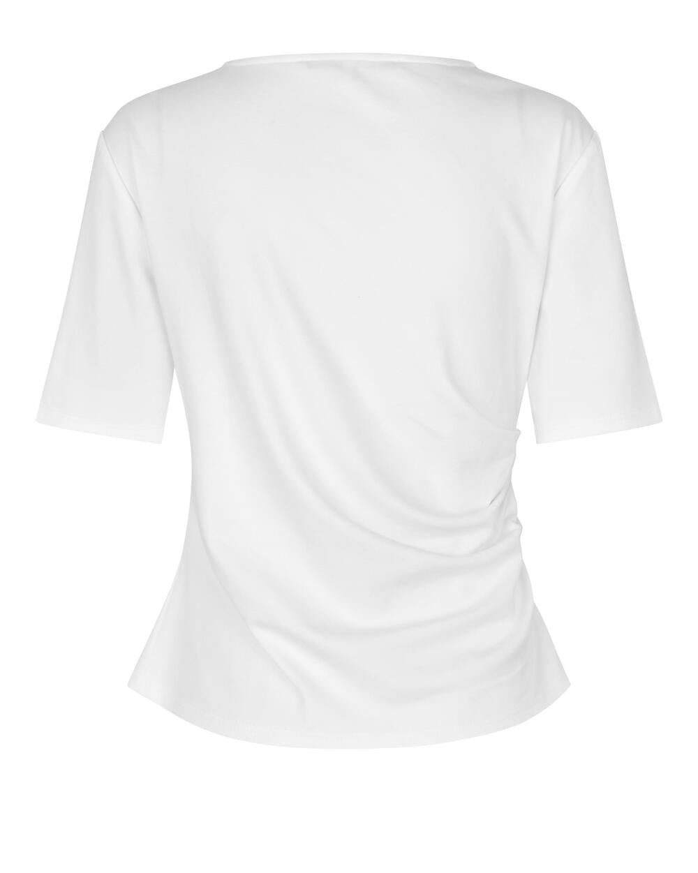 Ulina Drape t-shirt - hvid