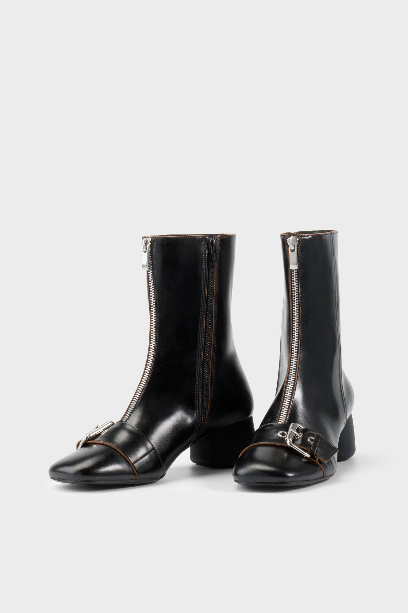 Livia støvler med spænde - Sort