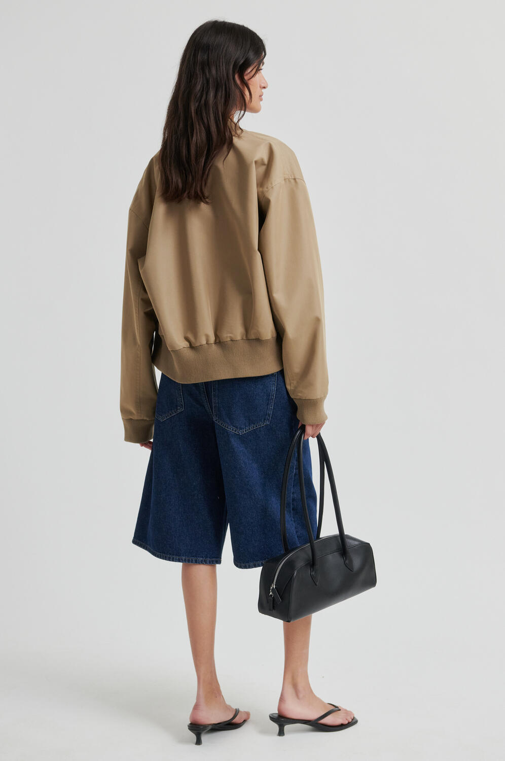 Effye bomberjakke - Petrified Oak