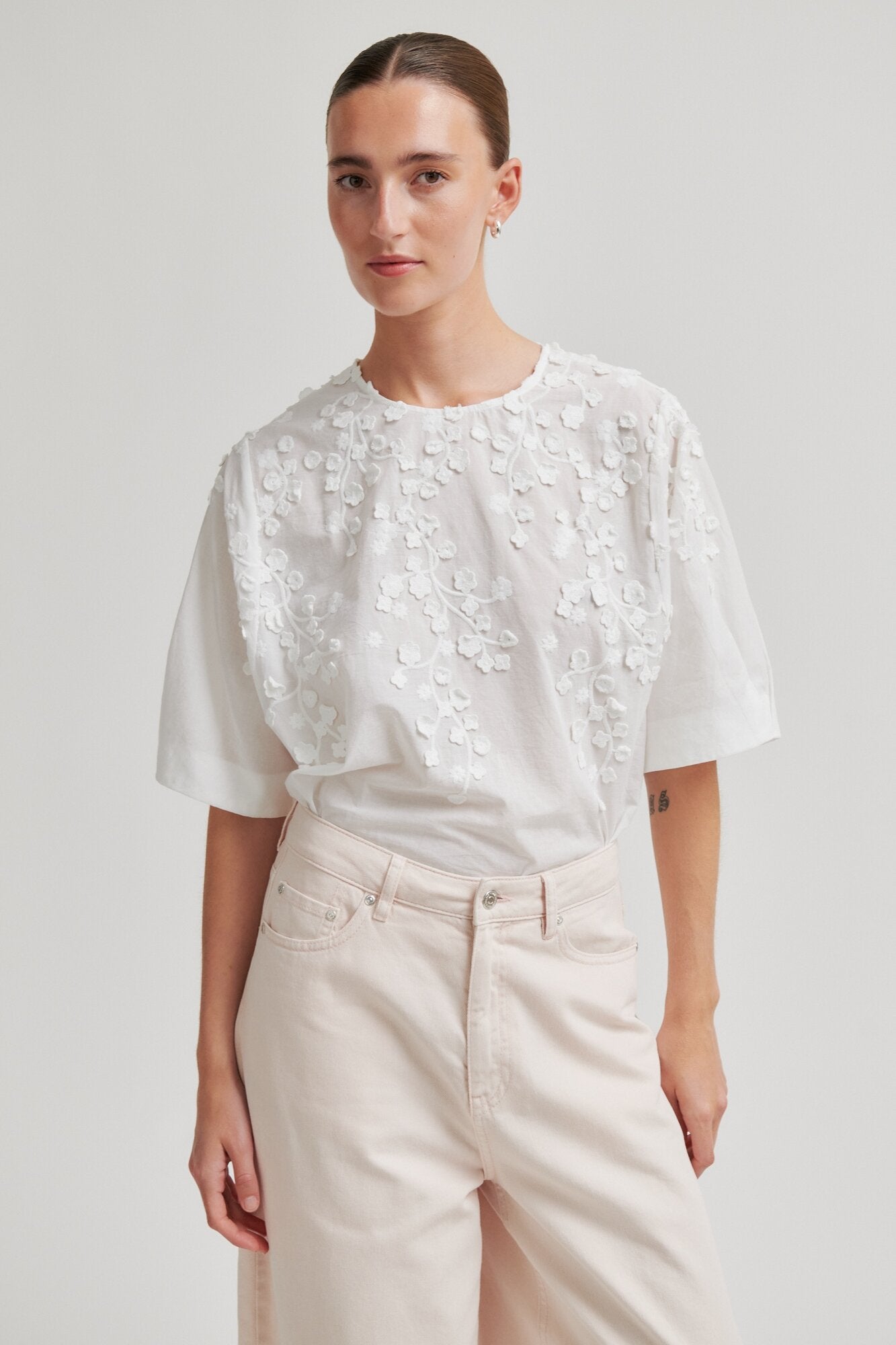 Farrow bluse - hvid