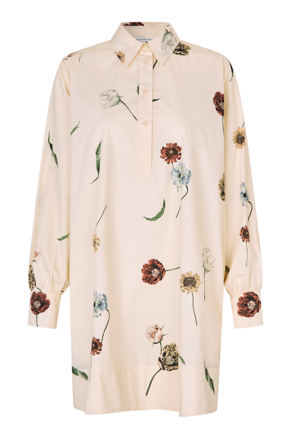 Floco Tunic skjortekjole - Summer Sand