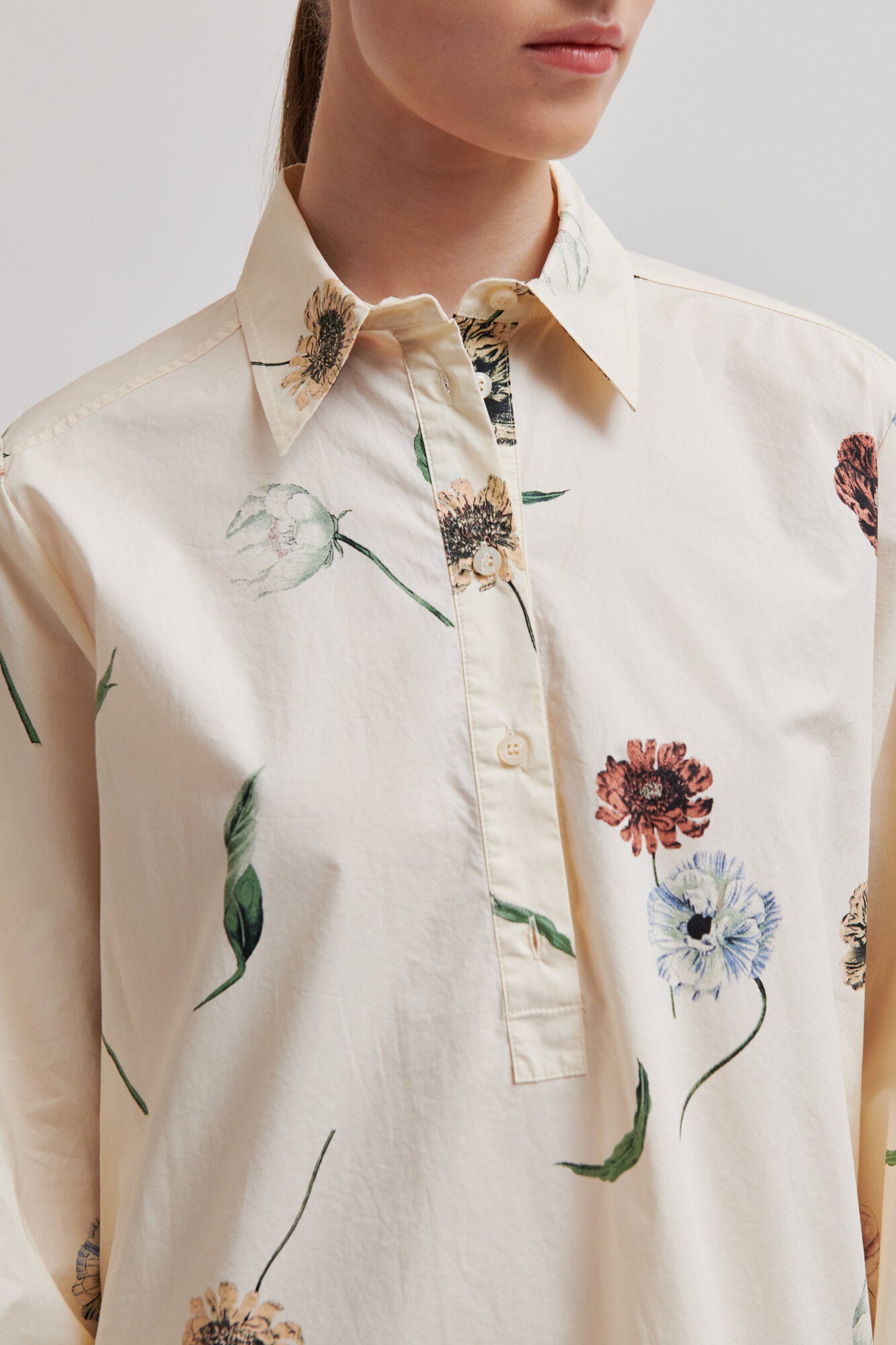 Floco Tunic skjortekjole - Summer Sand