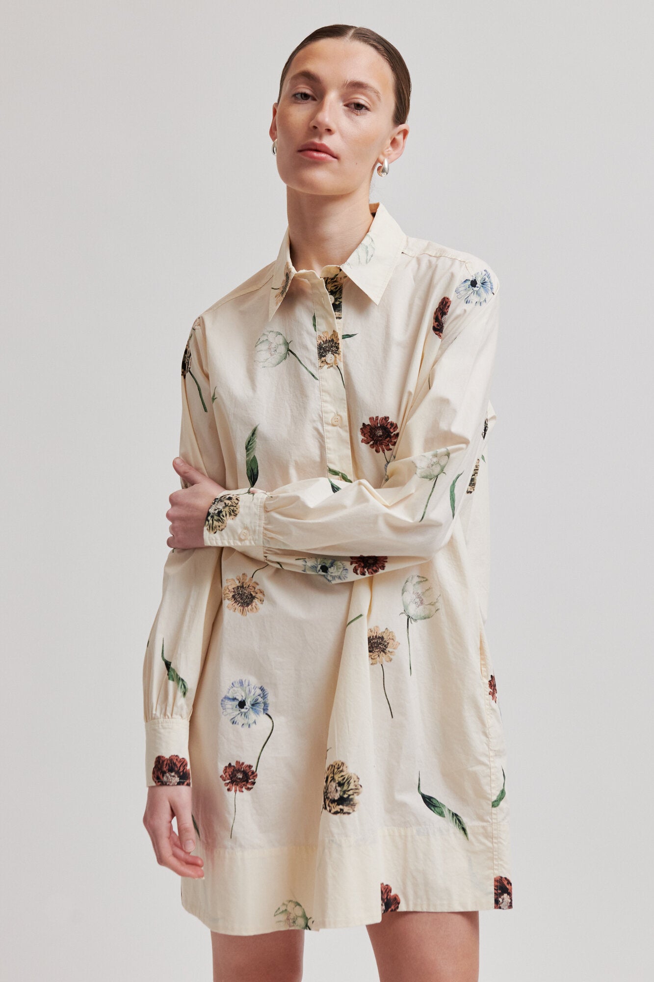 Floco Tunic skjortekjole - Summer Sand