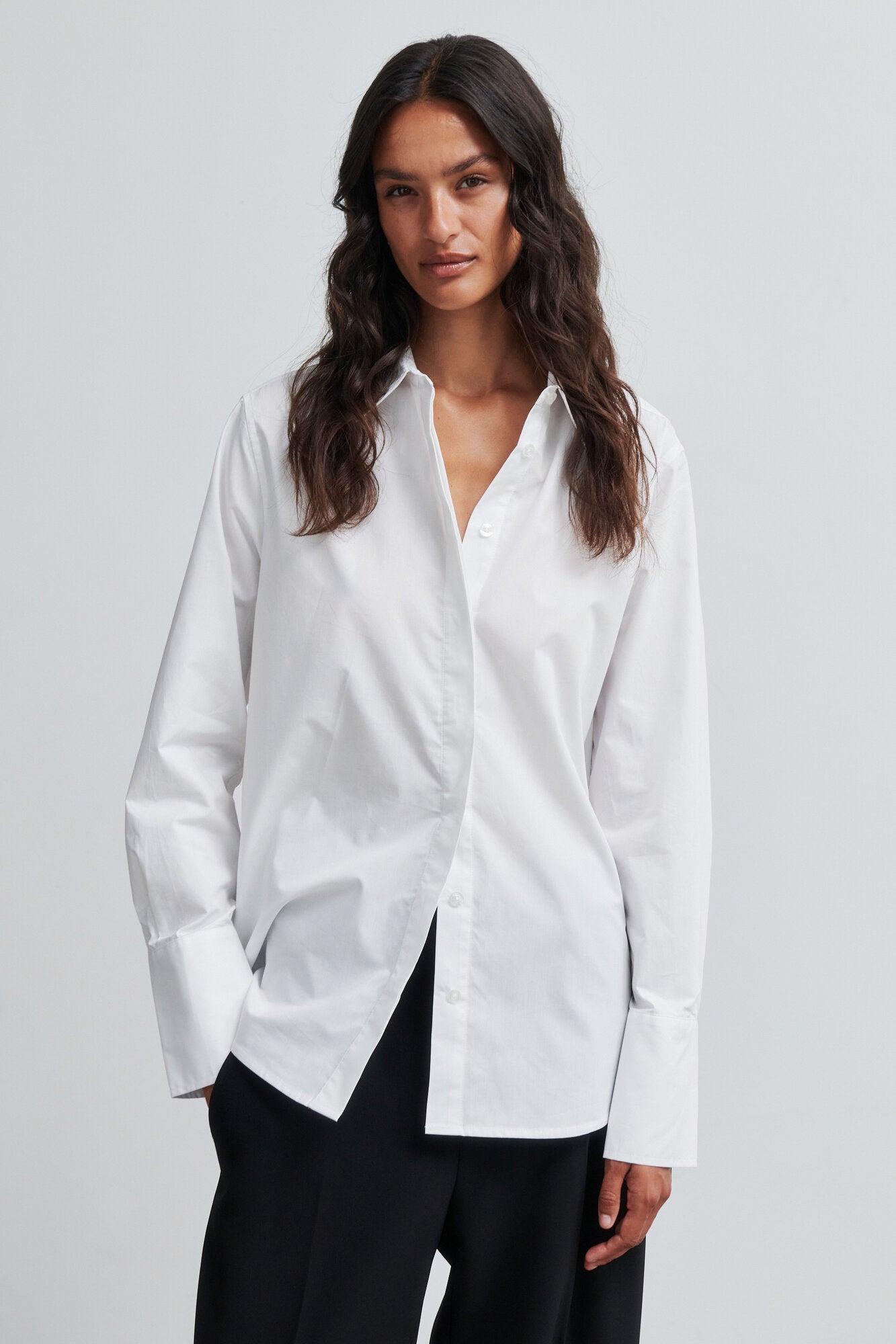 Larkin skjorte - hvid