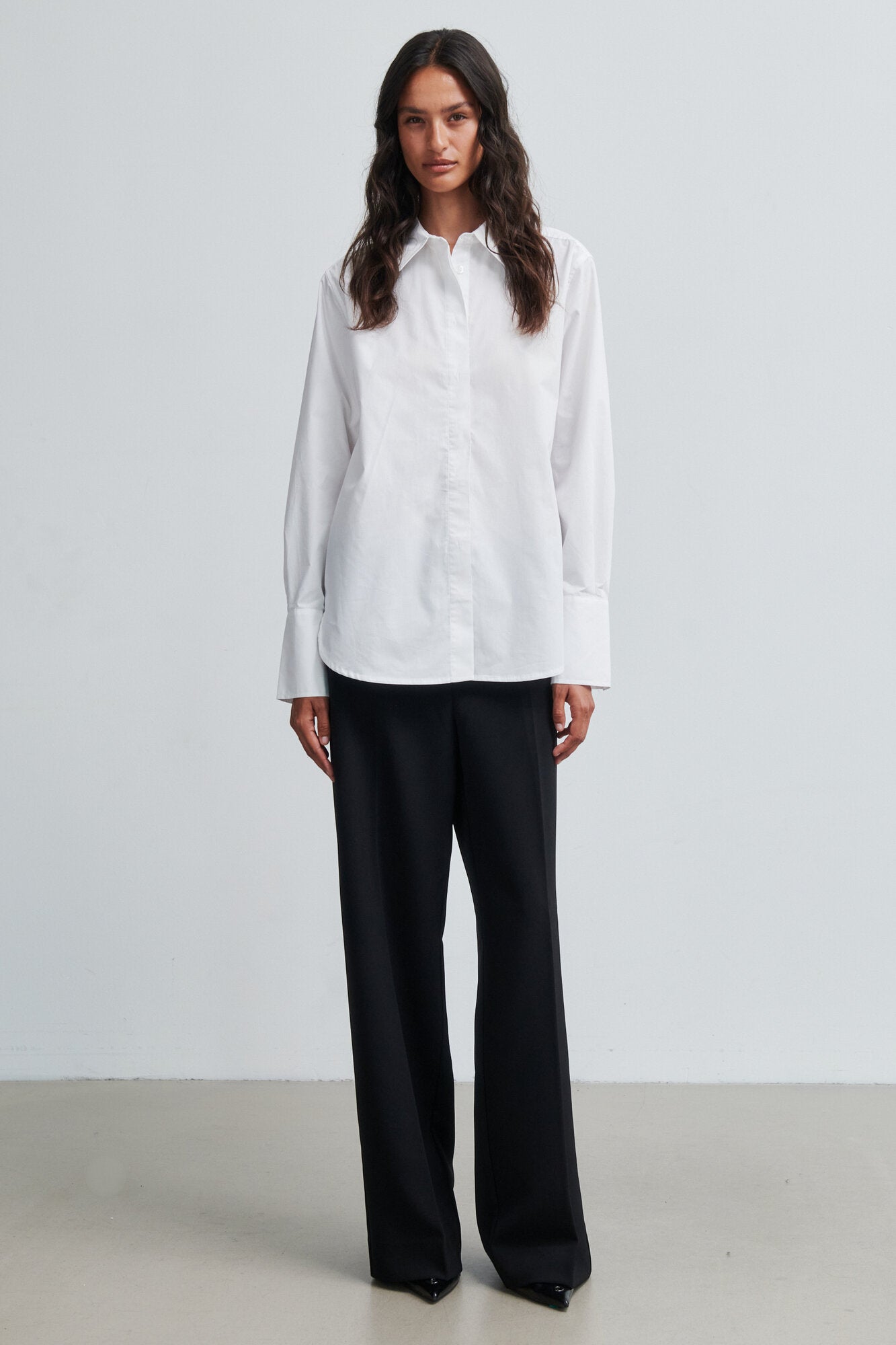 Larkin skjorte - hvid