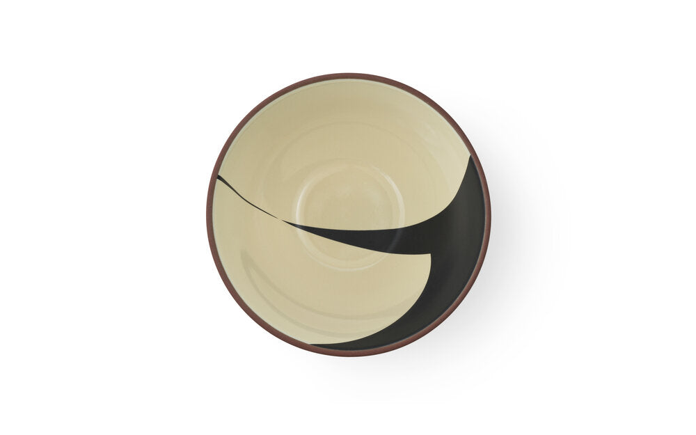 Line skål, Red Clay - Ø23
