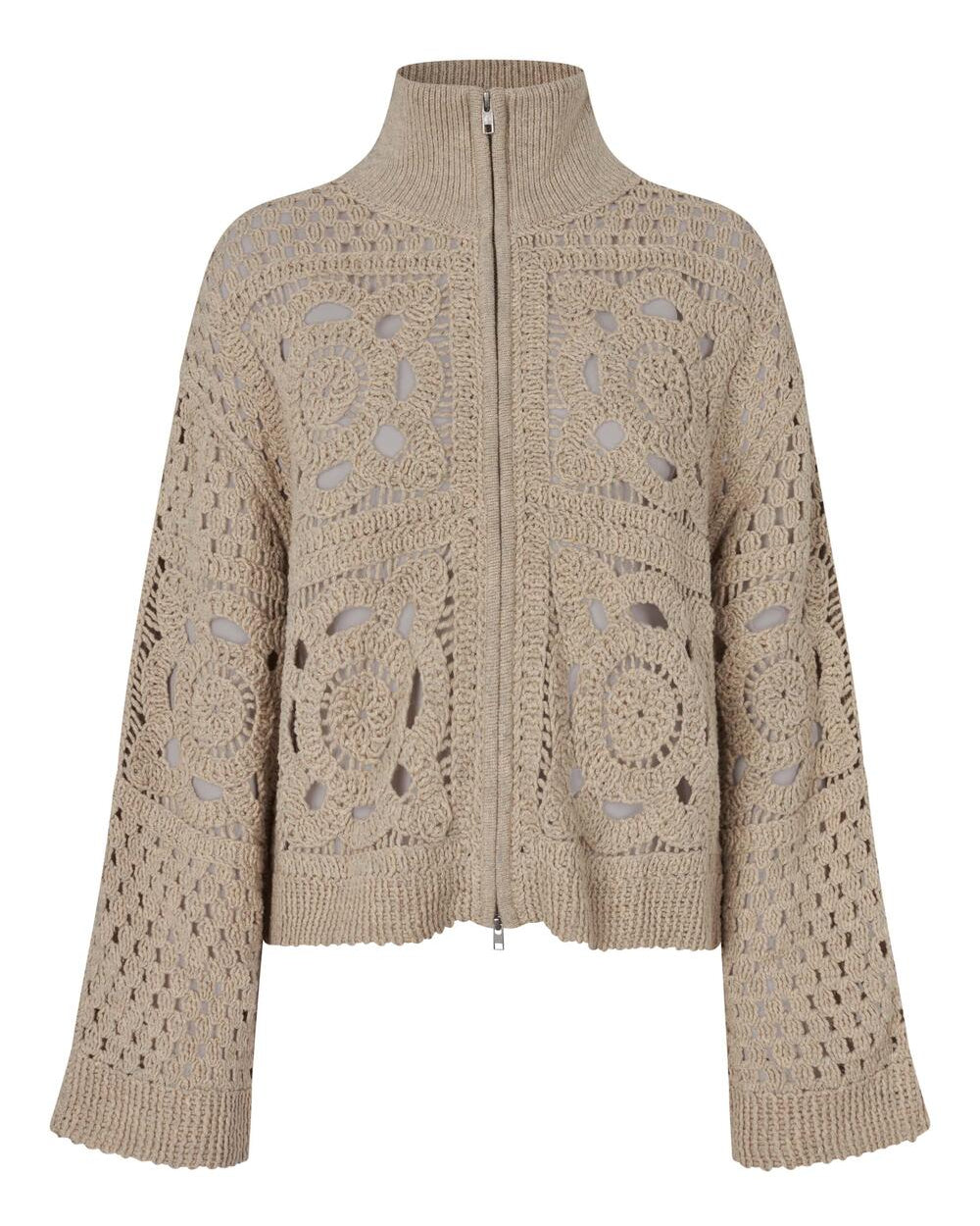 Crosette cardigan - Camel