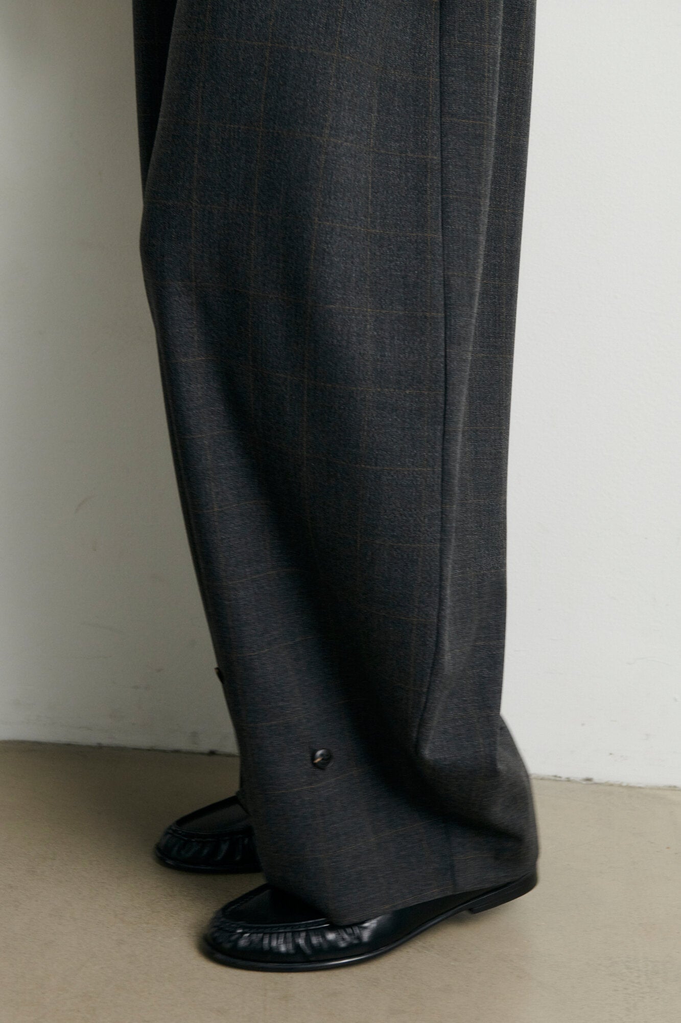 Anjou habitbukser - Dark Grey Melange