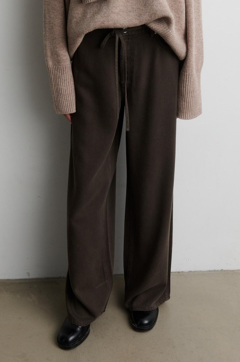 Irven Denim jeans - Black Olive