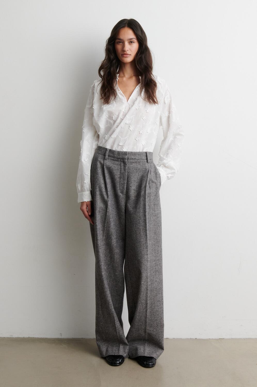 Rosalil bluse - Bright White
