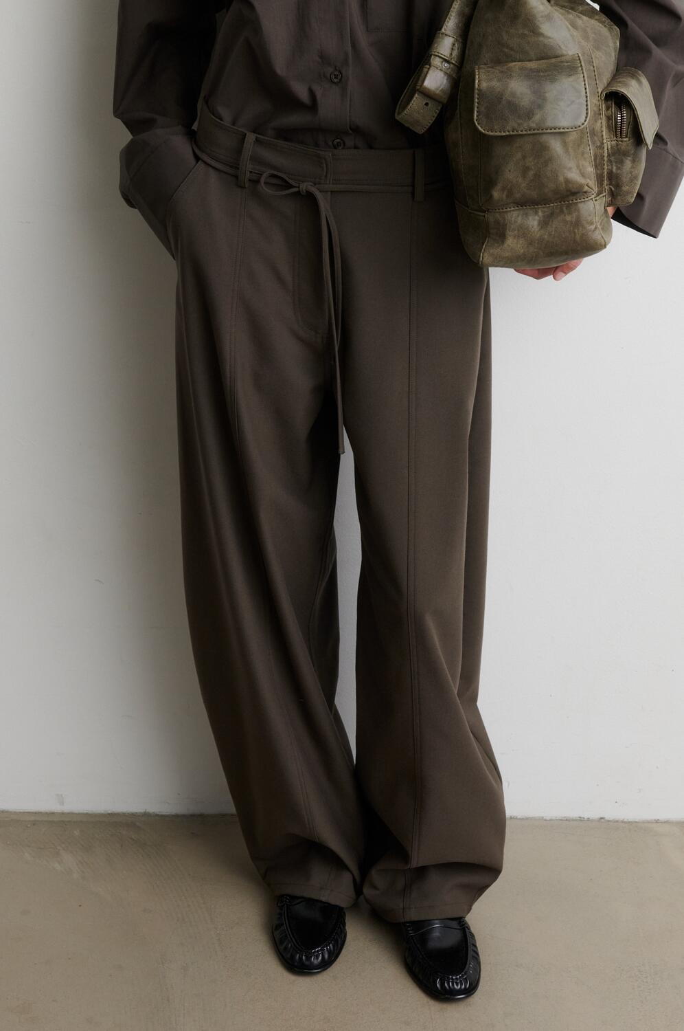 Blink cargobukser - Black Olive