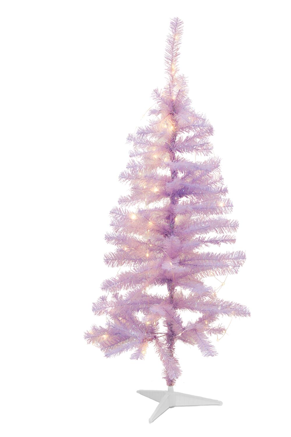 Happy juletræ, lilla - H120 cm