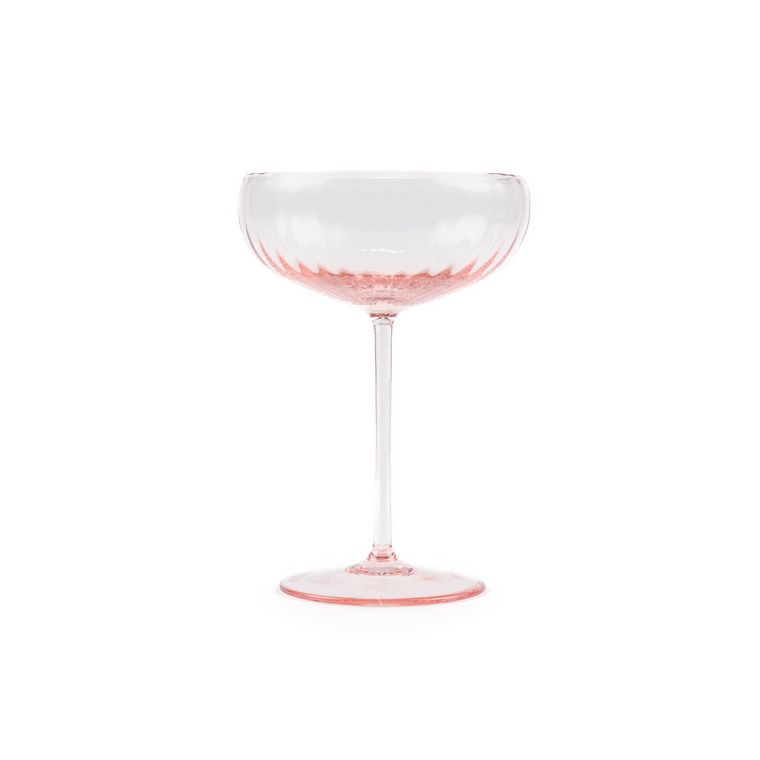 Lyon champagneskål, 280 ml. - rosa