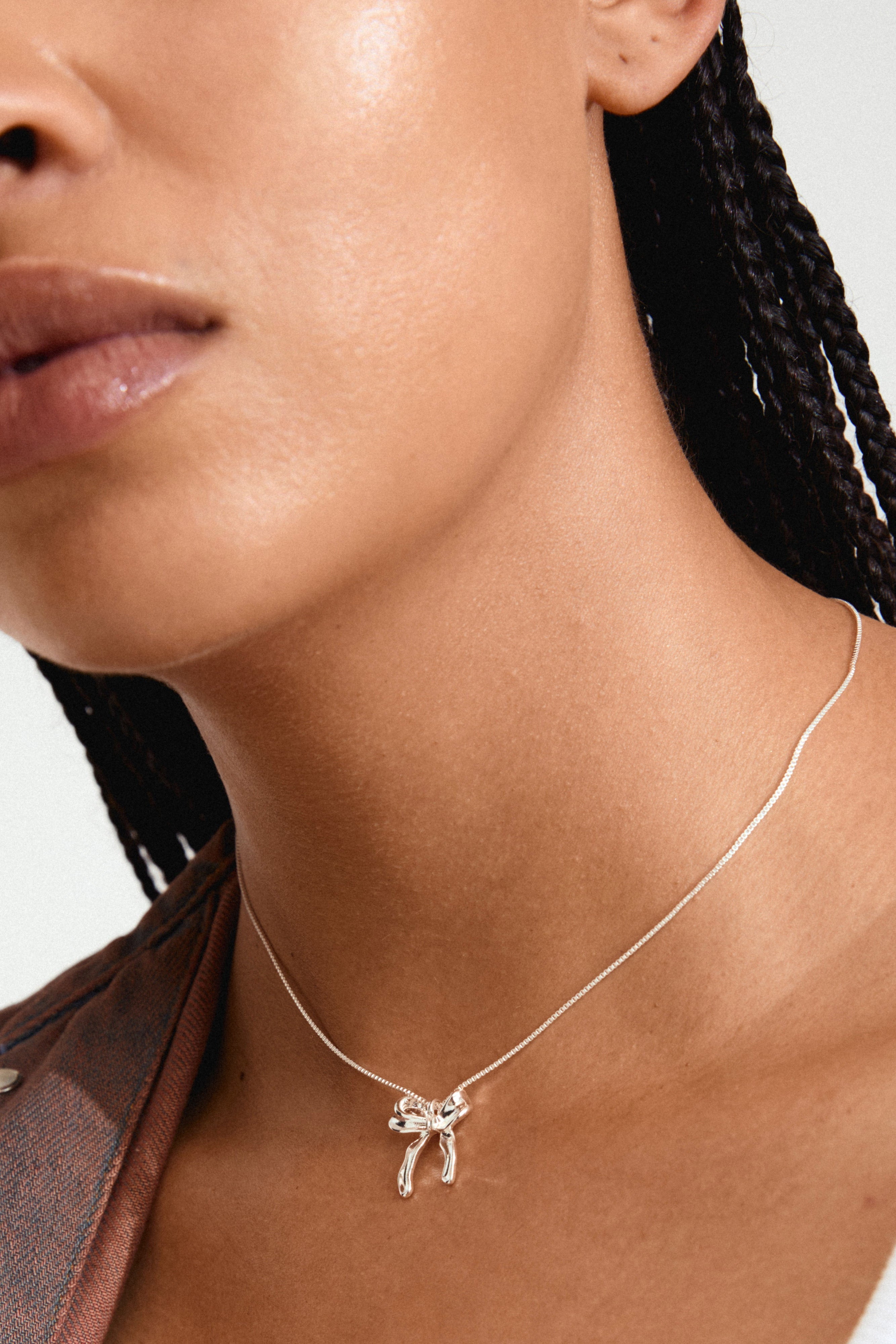 Cassian halskæde - sølvbelagt