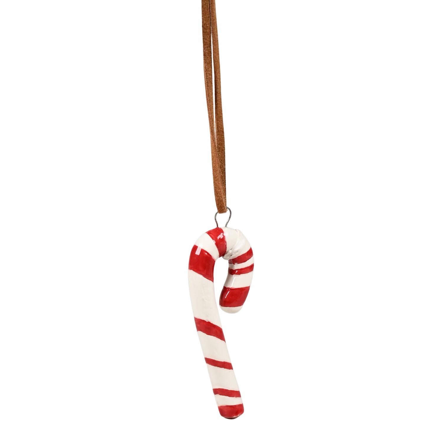 Figur til ophæng, H 6cm, B 2cm, Rød, Christmas Ornaments