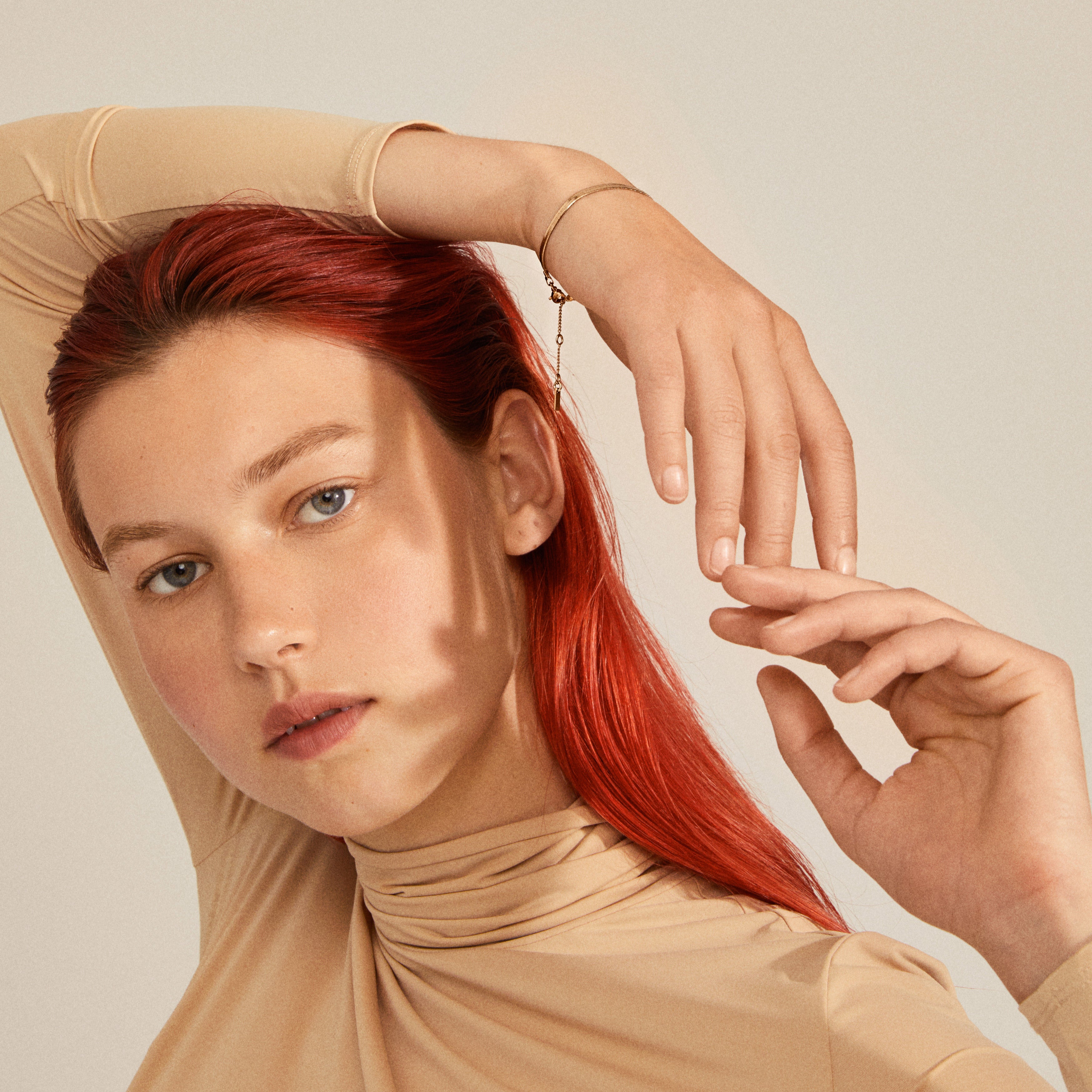 Joanna armbånd - forgyldt