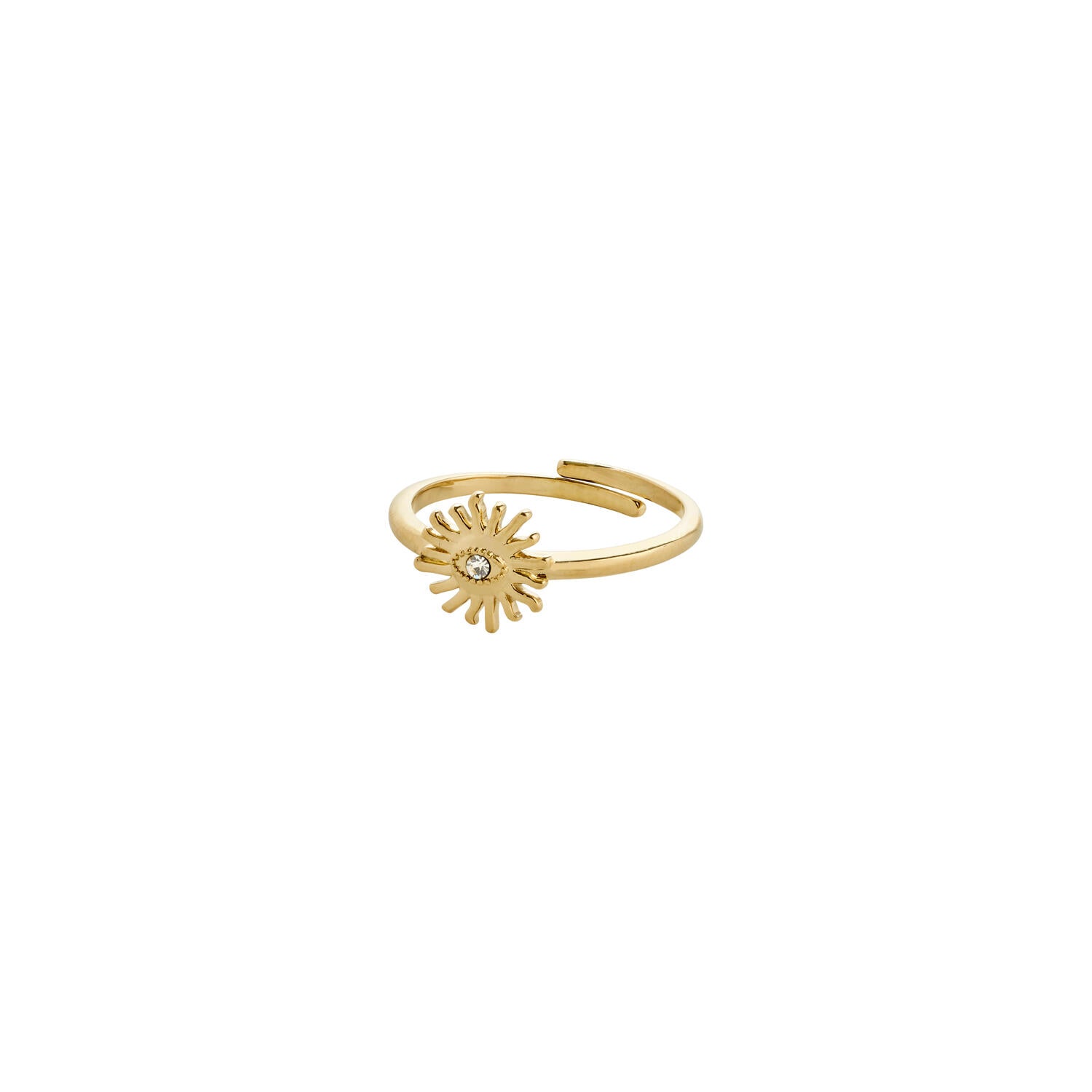 Lulu Sun Stack ring - forgyldt