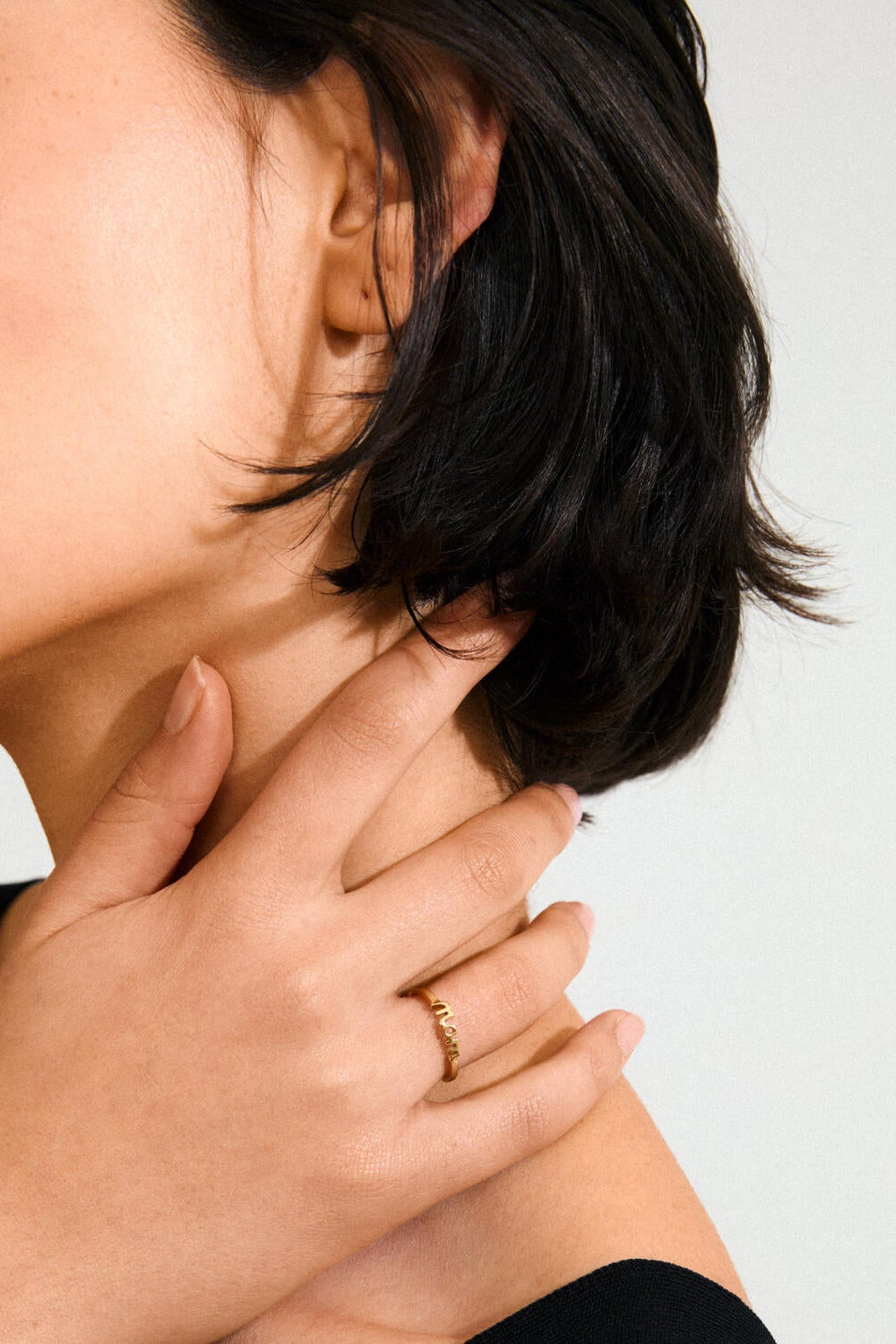 Lulu Mom Stack ring - forgyldt