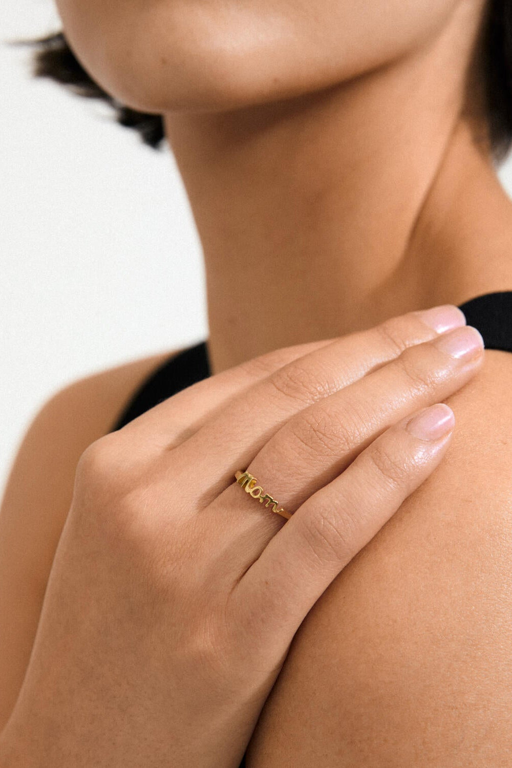 Lulu Mom Stack ring - forgyldt