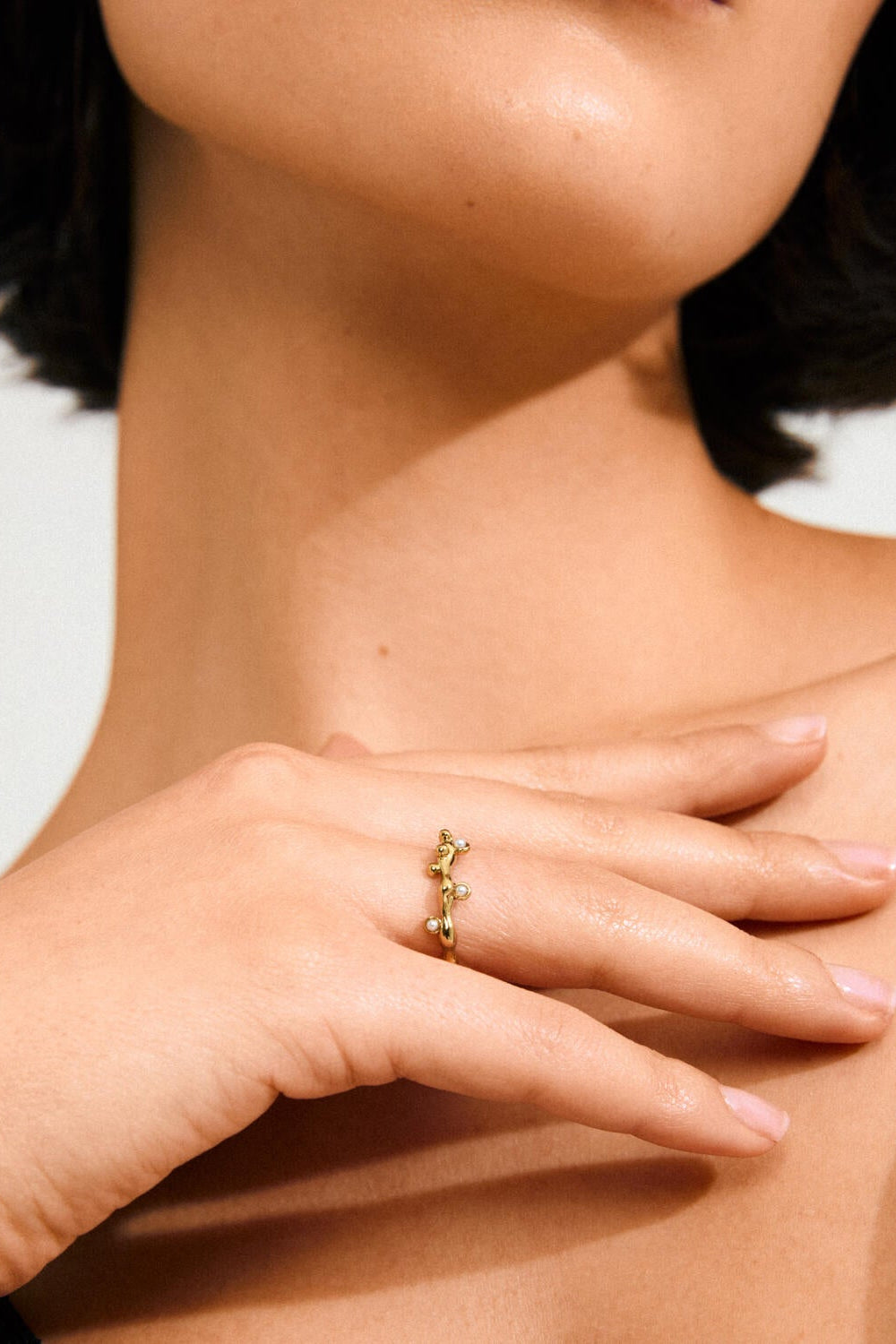 Lulu Magic Stack ring - forgyldt